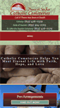 Mobile Screenshot of catholiccemeteriesdsj.org